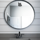 Window Cling | I Am An Empire Builder | Square