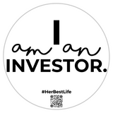 Window Cling | I Am An Investor